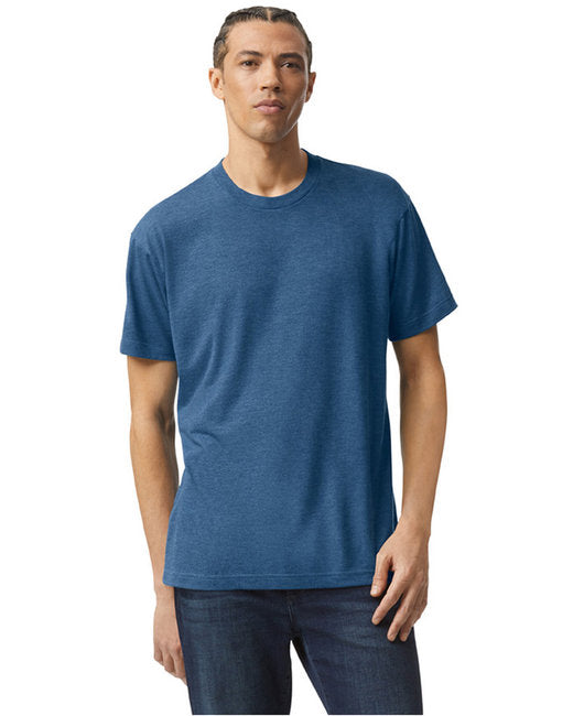 TR401 American Apparel Unisex Triblend Short-Sleeve Track T-Shirt