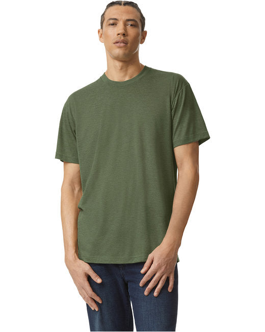 TR401 American Apparel Unisex Triblend Short-Sleeve Track T-Shirt