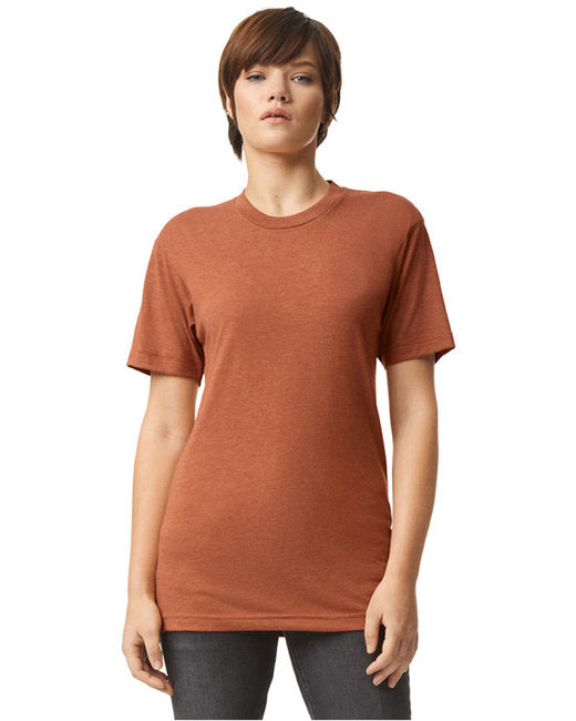 TR401 American Apparel Unisex Triblend Short-Sleeve Track T-Shirt