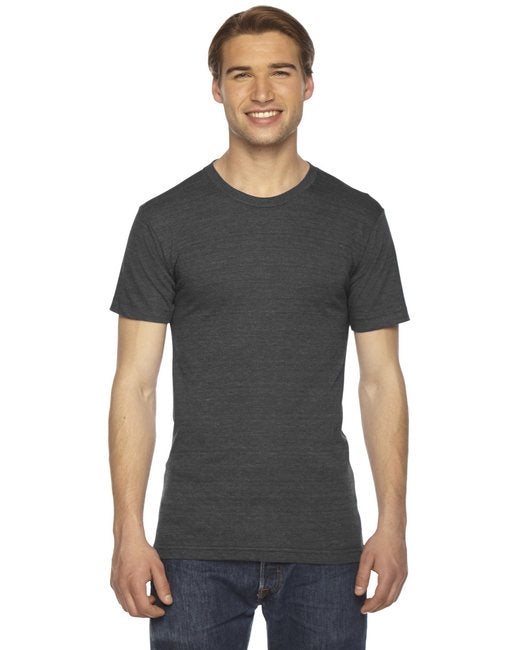 TR401US American Apparel Unisex Triblend USA Made Short-Sleeve Track T-Shirt