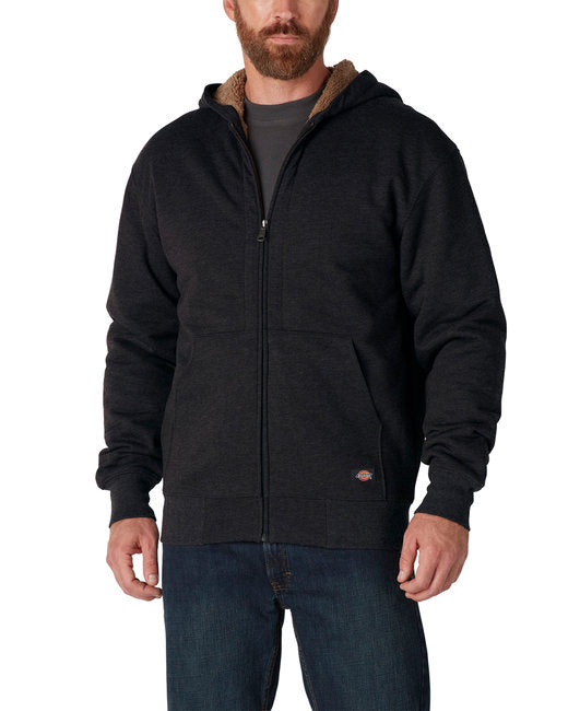 TW457 Dickies Men's Fleece-Lined Full-Zip Hooded Sweatshirt