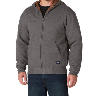 TW457 Dickies Men's Fleece-Lined Full-Zip Hooded Sweatshirt