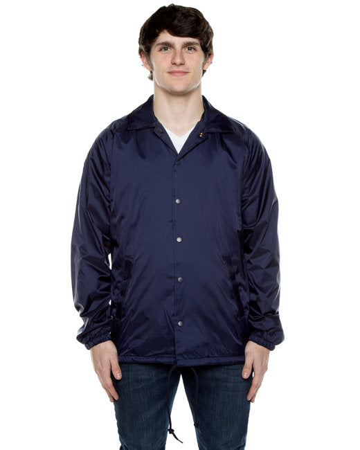 WB103M Beimar Drop Ship Unisex Nylon Modern Fit Coach Jacket