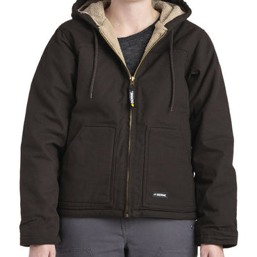 WHJ43 Berne Ladies' Softstone Hooded Coat