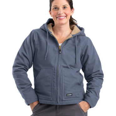 WHJ43 Berne Ladies' Softstone Hooded Coat