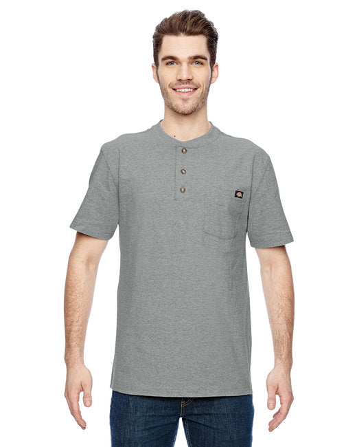 WS451 Dickies Men's 6.75 oz. Heavyweight Work Henley