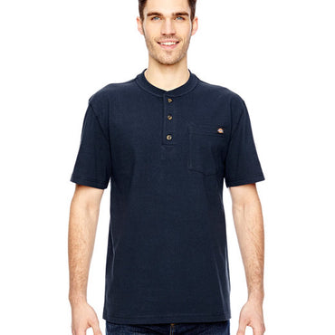 WS451 Dickies Men's 6.75 oz. Heavyweight Work Henley