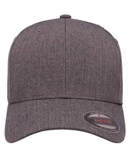 6350 Flexfit Adult Heatherlight Cap