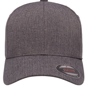 6350 Flexfit Adult Heatherlight Cap