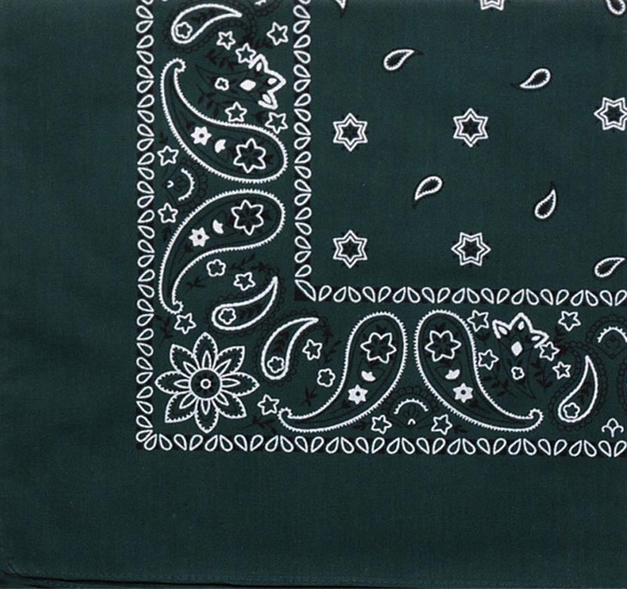 Paisley Polyester Bandanna (Imported)