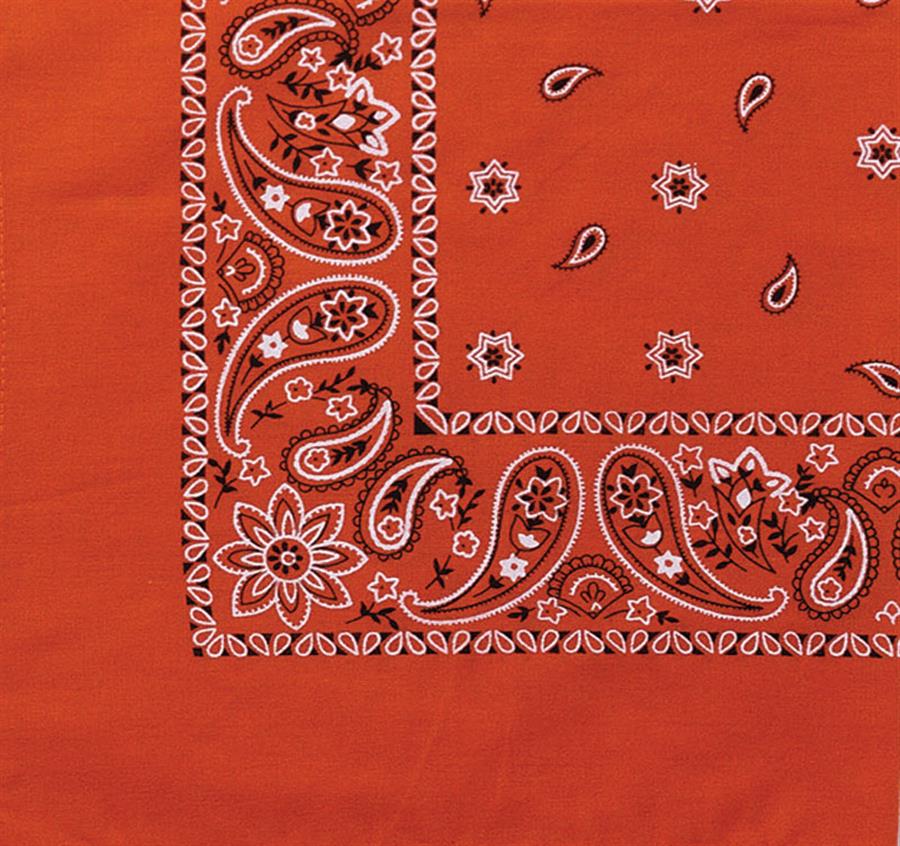 Paisley Polyester Bandanna (Imported)