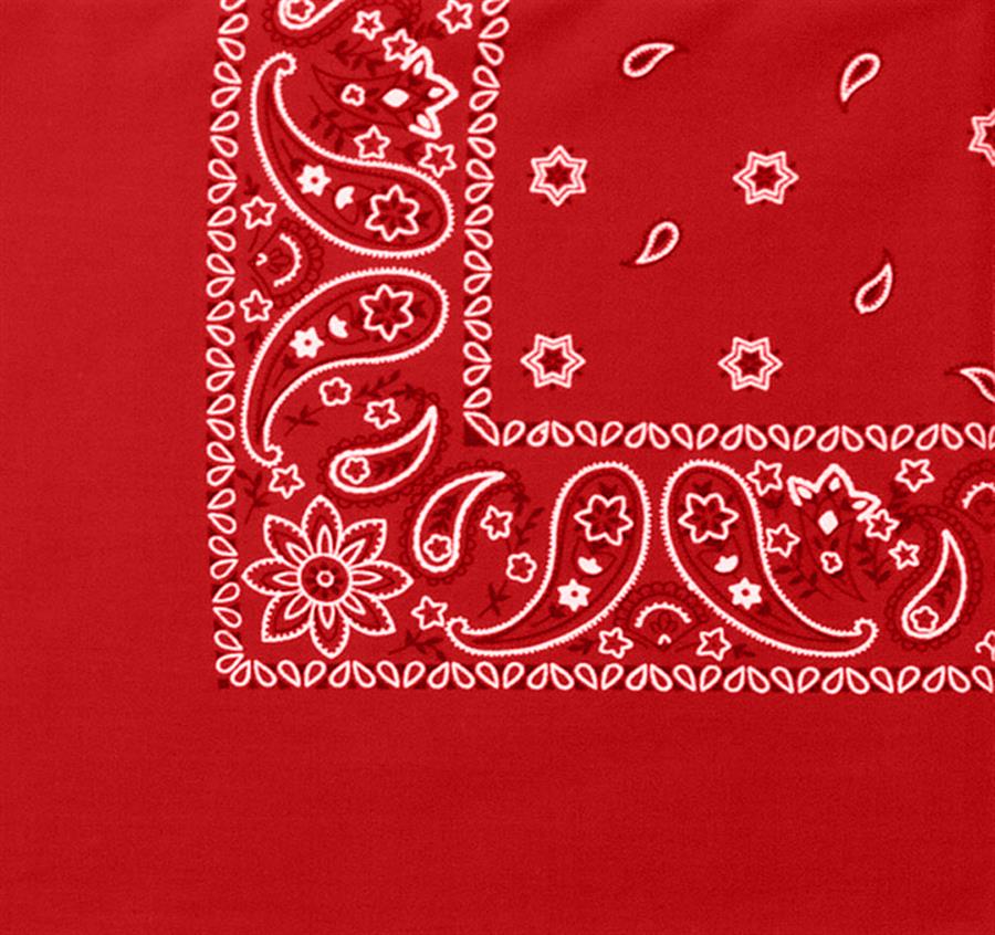 Paisley Polyester Bandanna (Imported)