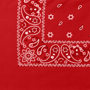 Paisley Polyester Bandanna (Imported)