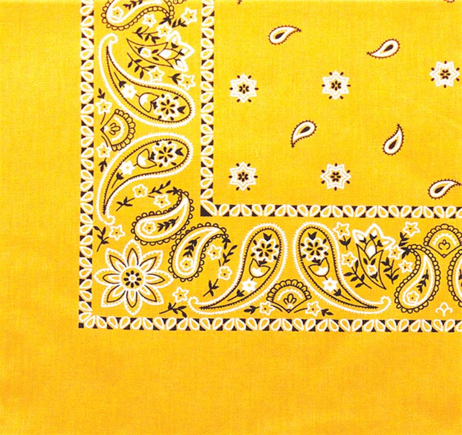 Paisley Polyester Bandanna (Imported)