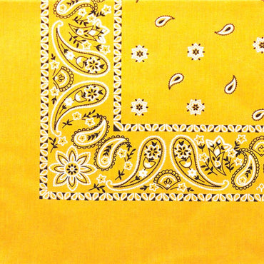 Paisley Polyester Bandanna (Imported)