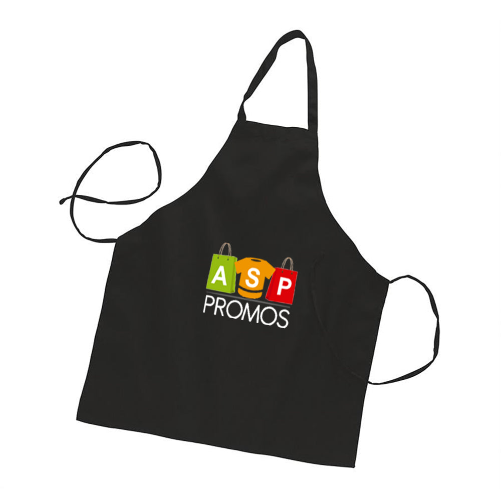 Medium Length Apron with Pouch