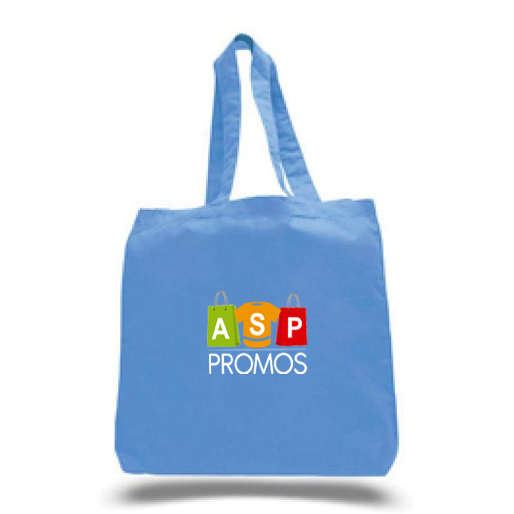 Q-Tees Economical Tote Bag with Bottom Gusset