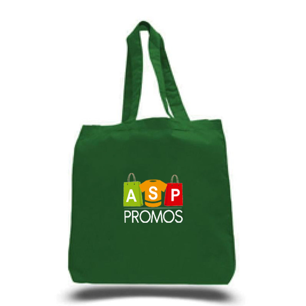 Q-Tees Economical Tote Bag with Bottom Gusset