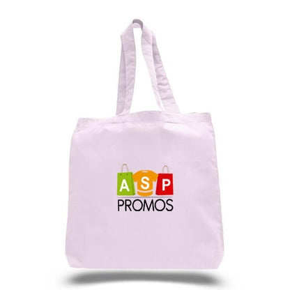 Q-Tees Economical Tote Bag with Bottom Gusset