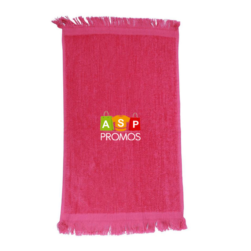 Fingertip Towel Fringed Ends