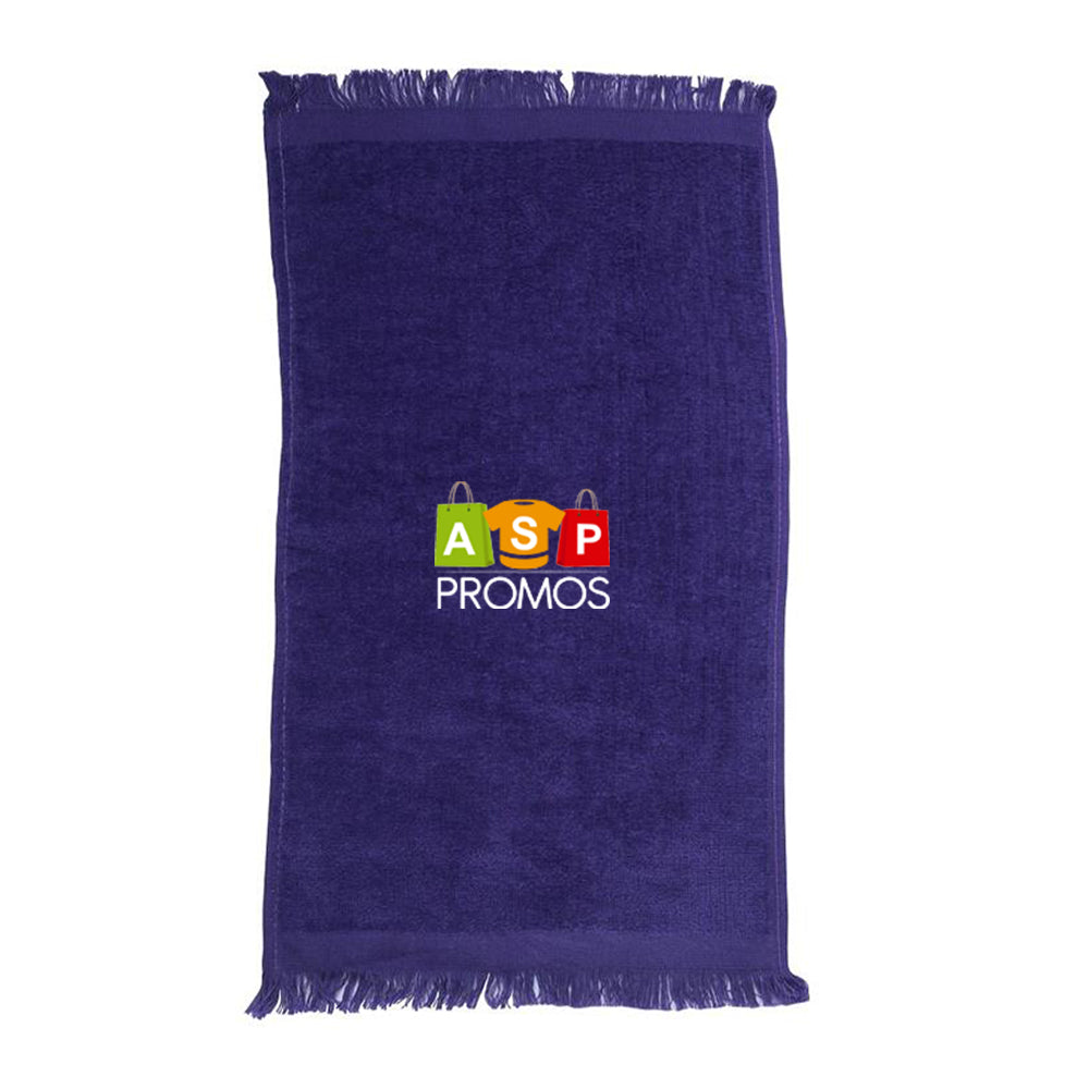 Fingertip Towel Fringed Ends