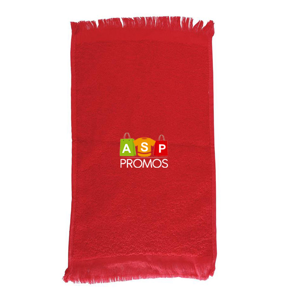 Fingertip Towel Fringed Ends