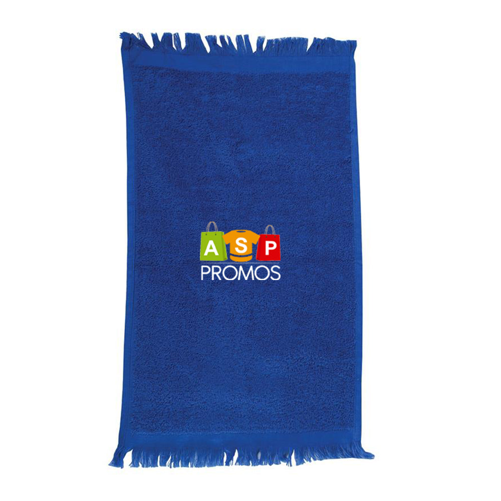 Fingertip Towel Fringed Ends